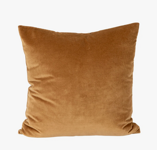 Brown Velvet Pillow