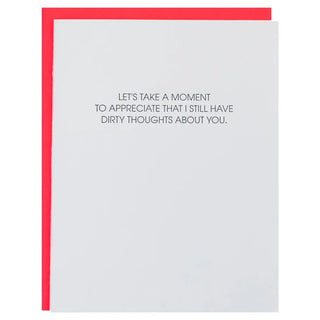 Dirty Thoughts Card