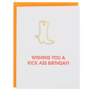 Kick Ass Birthday Card