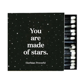You Are Made of Stars Matchbox