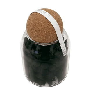 Rose Quartz & Lily Incense Cones In Jar: 100 pc