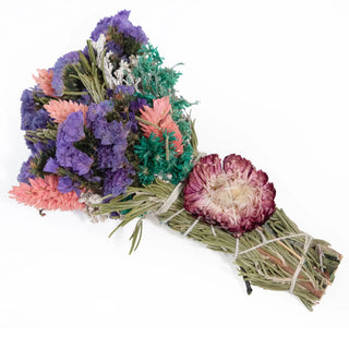 Summer Floral Smudge Wand